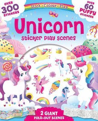 Unicorns: Sticker Play Scenes (Paperback Book) (2018)