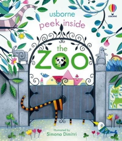 Cover for Anna Milbourne · Peek Inside the Zoo (Book) (2023)