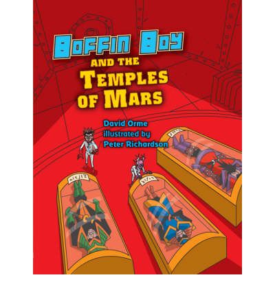 Cover for David Orme · Boffin Boy and the Temples of Mars - Boffin Boy (Paperback Book) (2019)