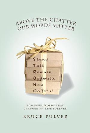 Cover for Bruce Pulver · Above the chatter, our words matter (Book) (2015)