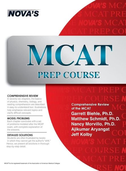 Cover for Garrett Biehle · MCAT Prep Course (Hardcover Book) (2015)