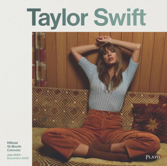 Cover for Taylor Swift Jul24-Dec25 Square Wrap Plato 18MOS (Paperback Book) (2024)