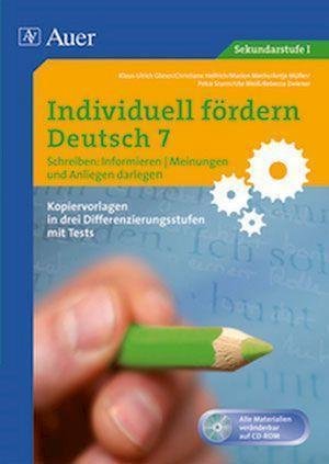 Cover for Katharina Schlamp · Individuell fördern 7 Schreiben: Informieren (Taschenbuch) (2010)