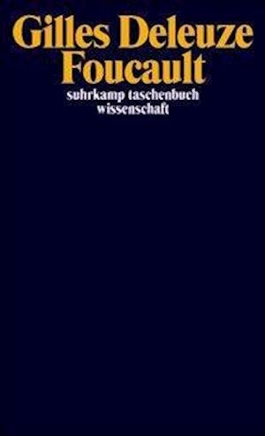 Cover for Gilles Deleuze · Suhrk.TB.Wi.1023 Deleuze.Foucault (Bok)