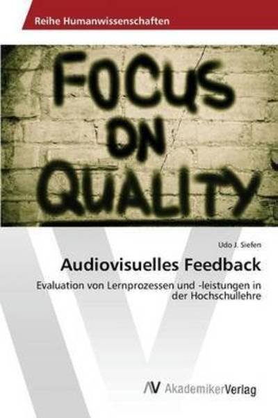 Cover for Siefen · Audiovisuelles Feedback (Buch) (2015)