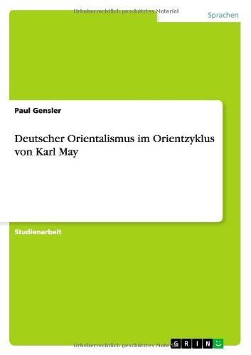 Cover for Gabriel · Deutscher Orientalismus im Orie (Book) [German edition] (2011)