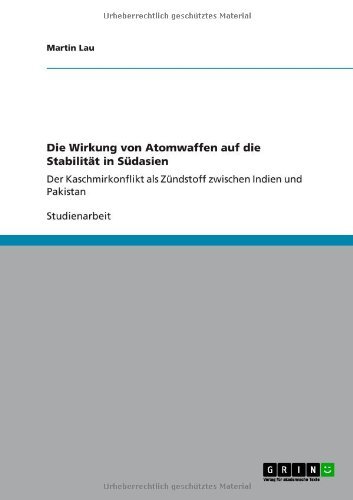 Cover for Lau · Die Wirkung von Atomwaffen auf die (Book) [German edition] (2013)