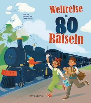 Cover for Susie Rae · Weltreise in 80 Rätseln. Für Kinder ab 7 Jahren (Paperback Book) (2022)