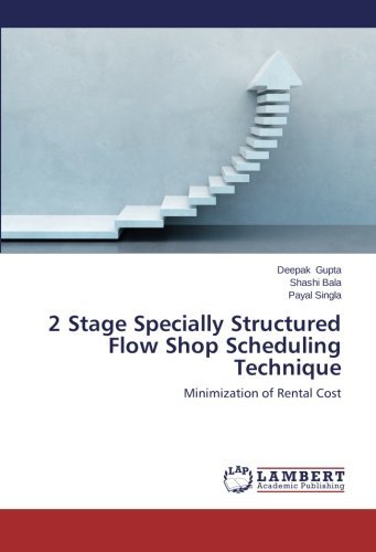 Cover for Payal Singla · 2 Stage Specially Structured Flow Shop Scheduling Technique: Minimization of Rental Cost (Paperback Book) (2014)