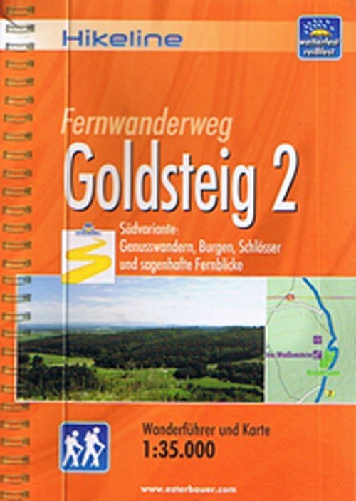 Cover for Esterbauer · Fernwanderweg Goldsteig 2 (Spiralbok) [1:a utgåva] (2010)