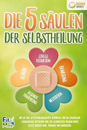 Die 5 Säulen der Selbstheilung: Wie Sie Ihre Selbstheilungskräfte aktivieren, eine nie dagewesene Lebensenergie entfachen und zur gesündesten Version Ihrer selbst werden (inkl. Übungen und Workbook) - Fit Max - Books - EoB - 9783989370234 - November 24, 2023