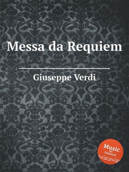 Cover for Giuseppe Verdi · Messa Da Requiem (Paperback Book) (2020)