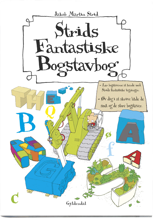 Cover for Jakob Martin Strid · Strids fantastiske bogstavbog (Poketbok) [1:a utgåva] (2018)