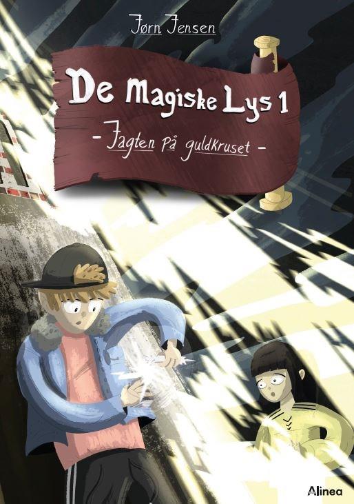 Cover for Jørn Jensen · De magiske lys: De magiske lys, bind 1. Jagten på guldkruset, Rød Læseklub (Bound Book) [2. Painos] (2022)