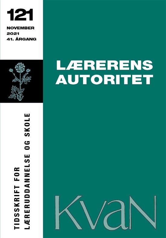 Cover for Carsten Fogh Nielsen m.fl. · KvaN 121 - Lærerens autoritet (Sewn Spine Book) [1st edition] (2021)