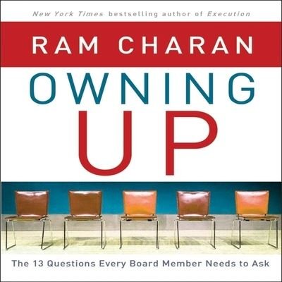 Cover for Ram Charan · Owning Up (CD) (2009)