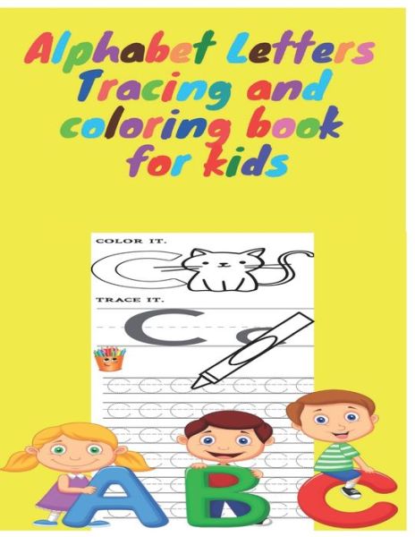 Cover for Abdel Krim · Alphabet Letters Tracing and coloring for kids (Paperback Book) (2020)