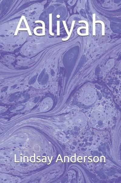 Cover for Lindsay Anderson · Aaliyah (Pocketbok) (2021)