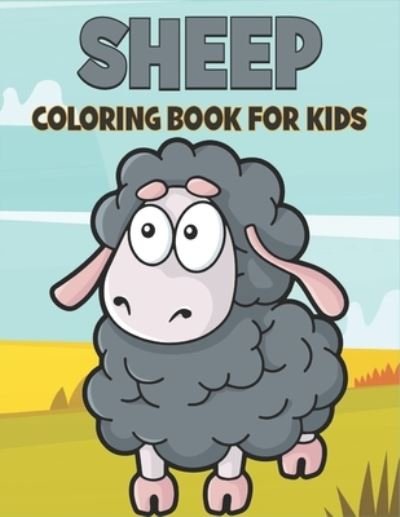 Cover for Rr Publications · Sheep Coloring Book For Kids (Paperback Bog) (2021)