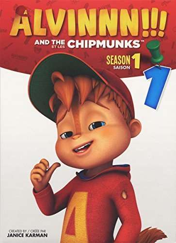 Cover for Alvin &amp; the Chipmunks: Season 1 - Vol 1 (DVD) (2016)