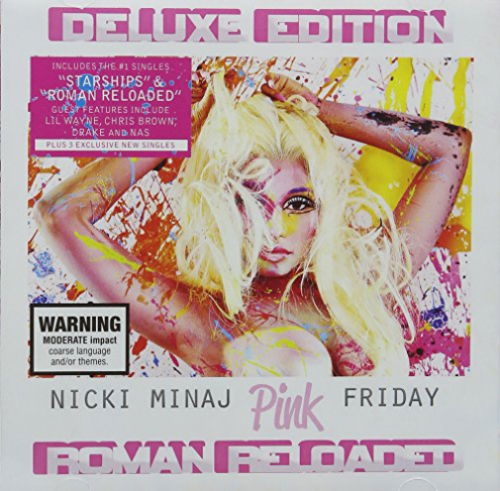 nicki minaj pink friday deluxe album cover