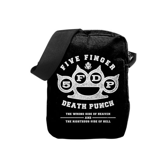 Five Finger Death Punch Crossbody Bag Heaven Hell - Rocksax - Merchandise - ROCKSAX - 0712198716235 - 9. Februar 2024