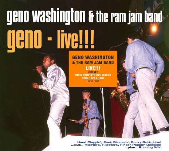 Live!!! the Hit Albums - Washington Geno &/ Ram Jam Band - Música - Edsel - 0740155303235 - 21 de outubro de 2016