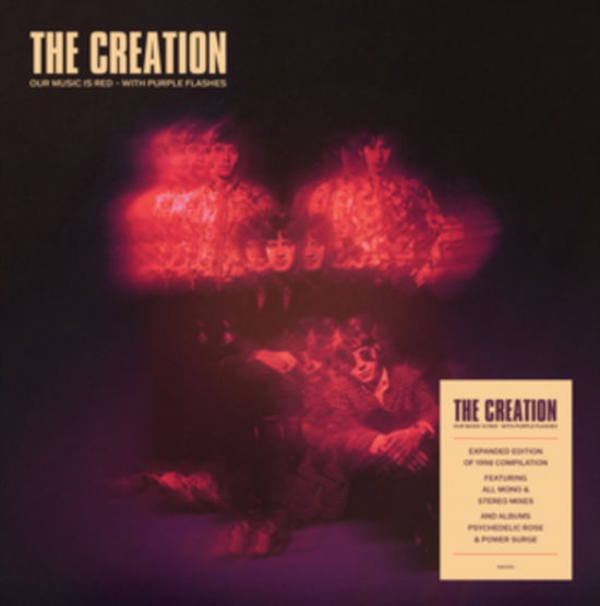 Cover for Creation · Our Music is Red with Purple Flashes (CD) [Deluxe Expanded edition] (2025)