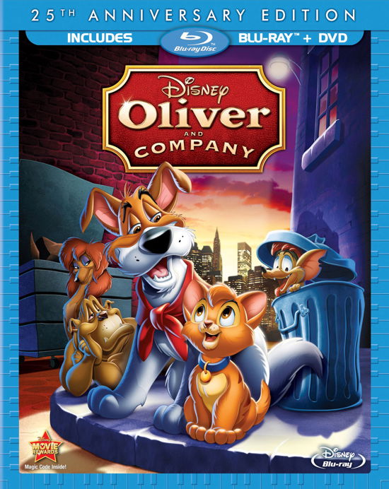 Cover for Oliver &amp; Company: 25th Anniversary Edition (Blu-Ray) (2013)