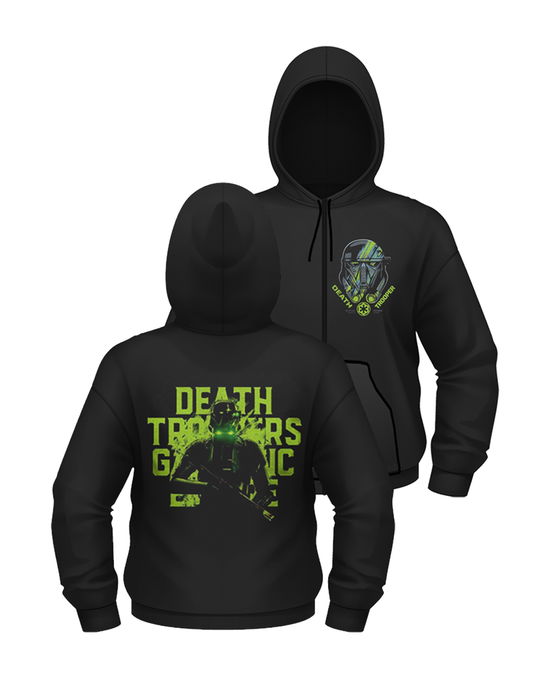 Cover for Star Wars · Star Wars: Rogue One - Death Trooper With Zip Unisex (Felpa Con Cappuccio Tg. S) (N/A) [size S] [Black edition] (2016)