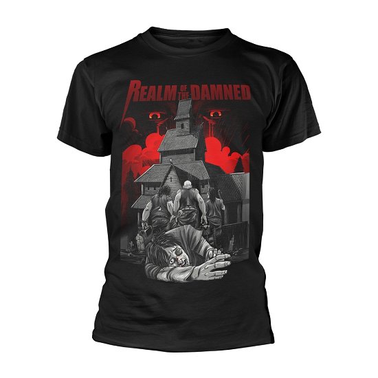 Cover for Realm of the Damned · Church (T-shirt) [size S] [Black edition] (2018)