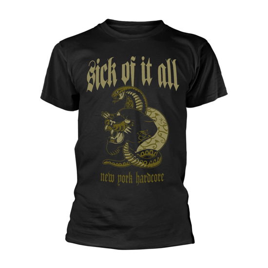 Cover for Sick of It All · Panther (Black) (T-shirt) [size S] [Black edition] (2018)