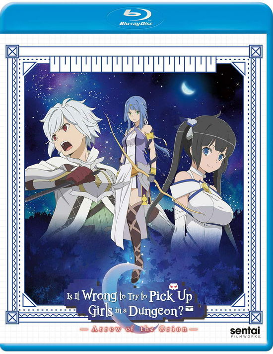 Cover for Is It Wrong to Pick Up Girls in a Dungeon? Arrow (Blu-ray) (2019)