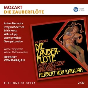 Cover for Wolfgang Amadeus Mozart · Karajan, Herbert Von - Die Zauberflöte (Mozart) (CD) (2018)