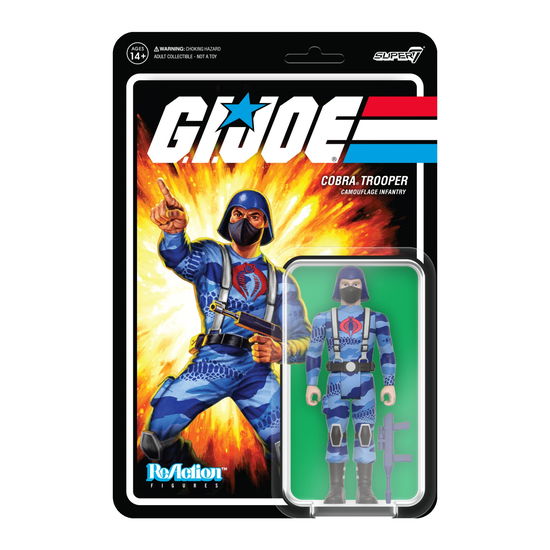 Cover for G.I. Joe: Super7 · Reaction Figure Wave 5 - Cobra Trooper (Camouflage Infantry) (MERCH) (2023)