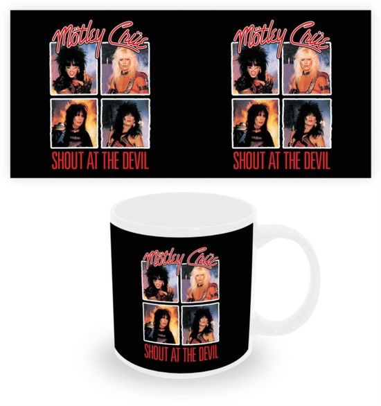 Motley Crue Shout At The Devil 11Oz Mug - Mötley Crüe - Fanituote - MOTLEY CRUE - 0840391188235 - perjantai 2. elokuuta 2024