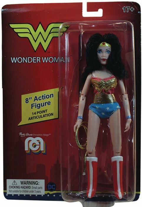 Dc Comics: Wonder Woman 8 Inch Action Figure - Mego - Merchandise -  - 0850002478235 - September 29, 2021