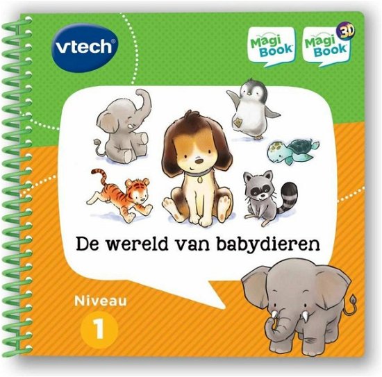 Cover for Vtech · MagiBook Vtech: wereld van babydieren 2+ jr (80-460023) (Legetøj)