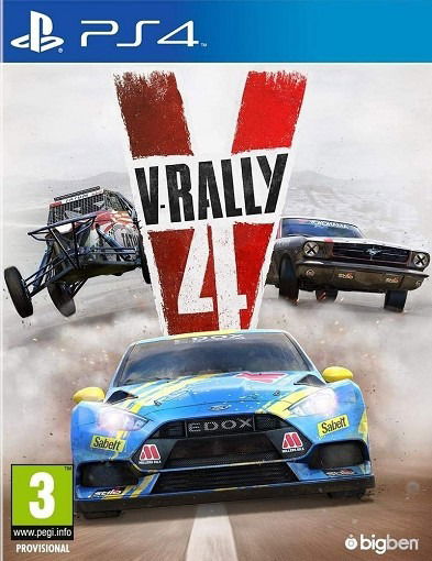 Cover for V · V-rally 4 (PS4)