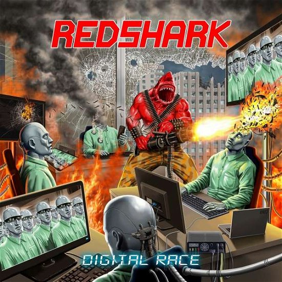 Cover for Redshark · Digital Race (LP) (2022)