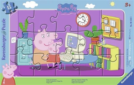 Peppa Pig am Computer 15p - Ravensburger - Merchandise - Ravensburger - 4005556061235 - 26. Februar 2019