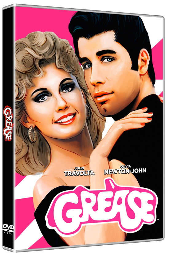 Cover for Eve Arden,frankie Avalon,sid Caesar,stockard Channing,jeff Conaway,didi Conn,olivia Newton-john,john Travolta · Grease 40th Anniversary Edition (DVD) (2021)