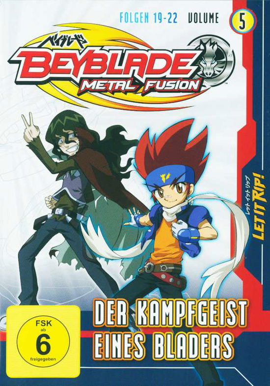 Volume 5 - Der Kampfgeist Eines Bladers (Import DE) - Beyblade Metal Fusion - Filmes - ASLAL - PANINI - 4029759068235 - 