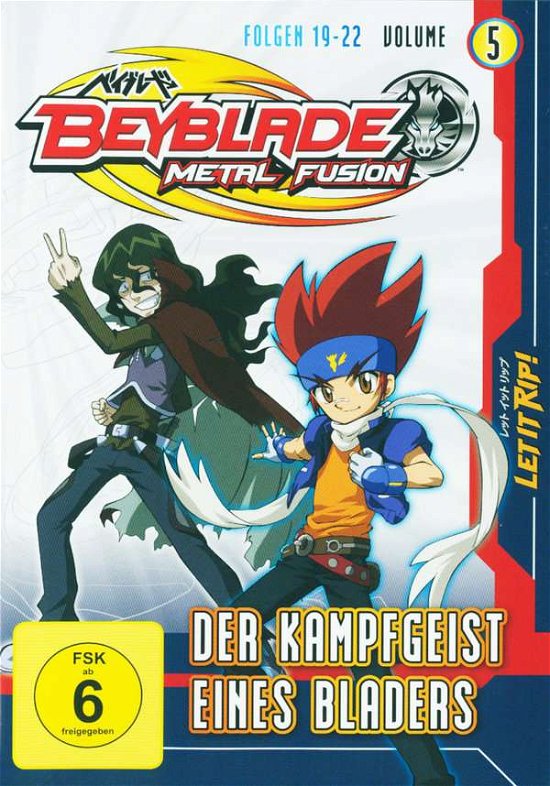 Volume 5 - Der Kampfgeist Eines Bladers (Import DE) - Beyblade Metal Fusion - Film - ASLAL - PANINI - 4029759068235 - 