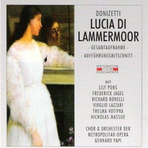 Lucia Di Lammermoor - G. Donizetti - Musik - CANTUS LINE - 4032250053235 - 19. Oktober 2004