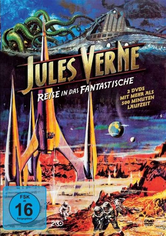 Cover for Karl Malden,hugo Stiglitz,basil Rathbone · Jules Verne-reise in Das Fantastische (DVD) (2019)