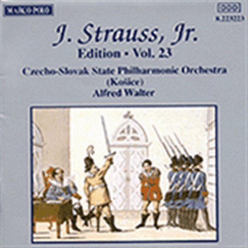 Cover for Walter / Staatsphilh. Der Cssr · J.Strauss,Jr.Edition Vol.23 *s* (CD) (1991)