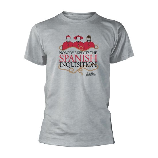 Cover for Monty Python · Spanish Inquisition (T-shirt) [size S] [Grey edition] (2020)