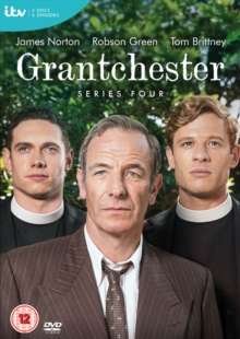 Cover for Grantchester Series 4 (DVD) (2019)