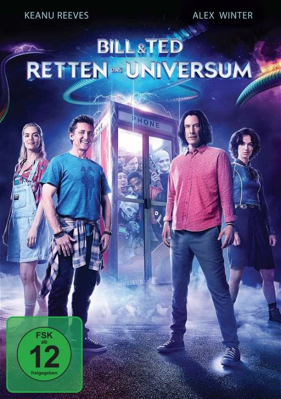 Cover for Keanu Reeves,alex Winter,kristen Schaal · Bill &amp; Ted Retten Das Universum (DVD) (2020)